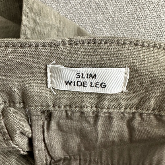 J. crew slim wide leg pants petite - size 25p - Picture 3 of 6